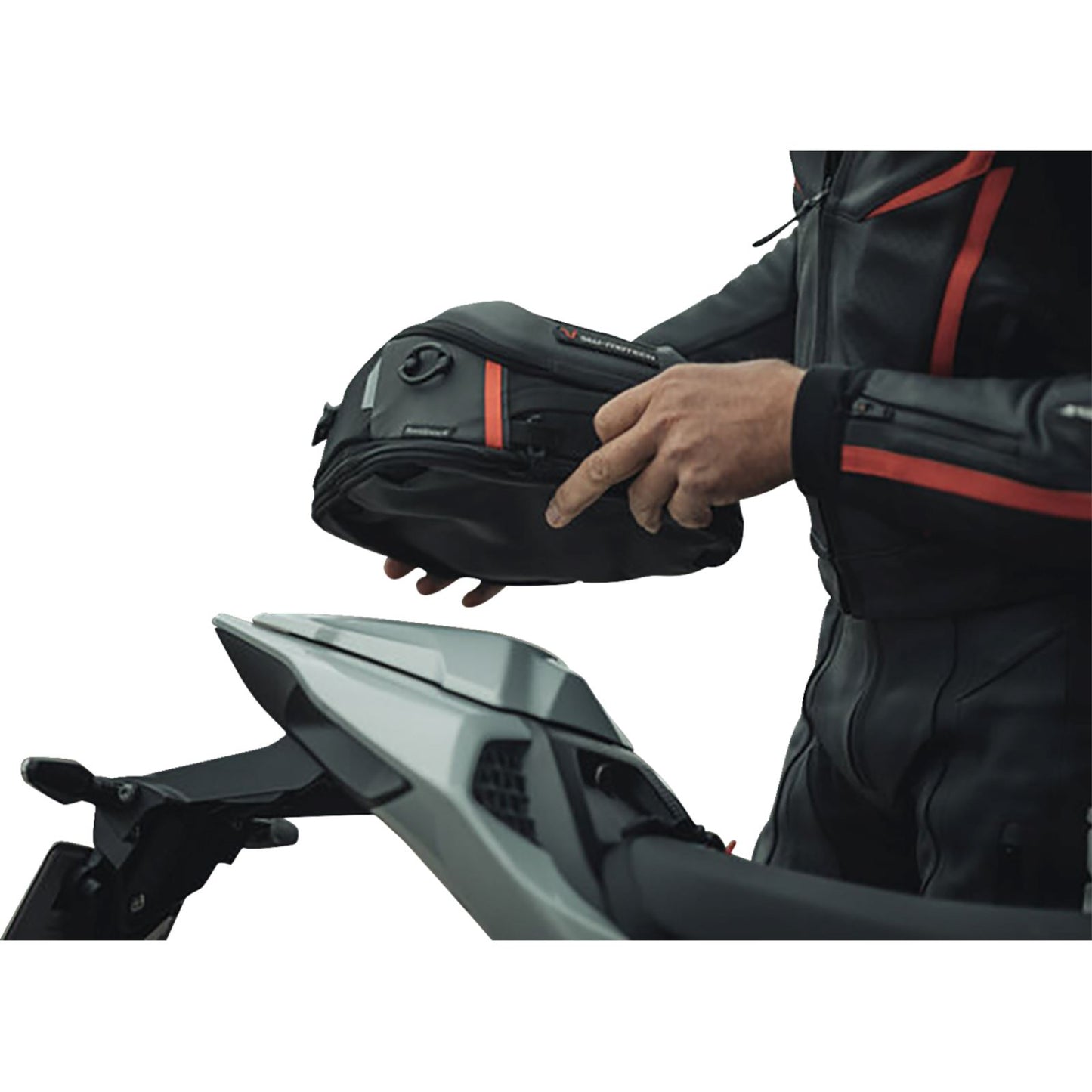 SW-Motech Pro Roadpack Tail Bag - 8 to 14 Liter - Black/Anthracite [MPN: BC.HTA.00.307.30000]_1506268