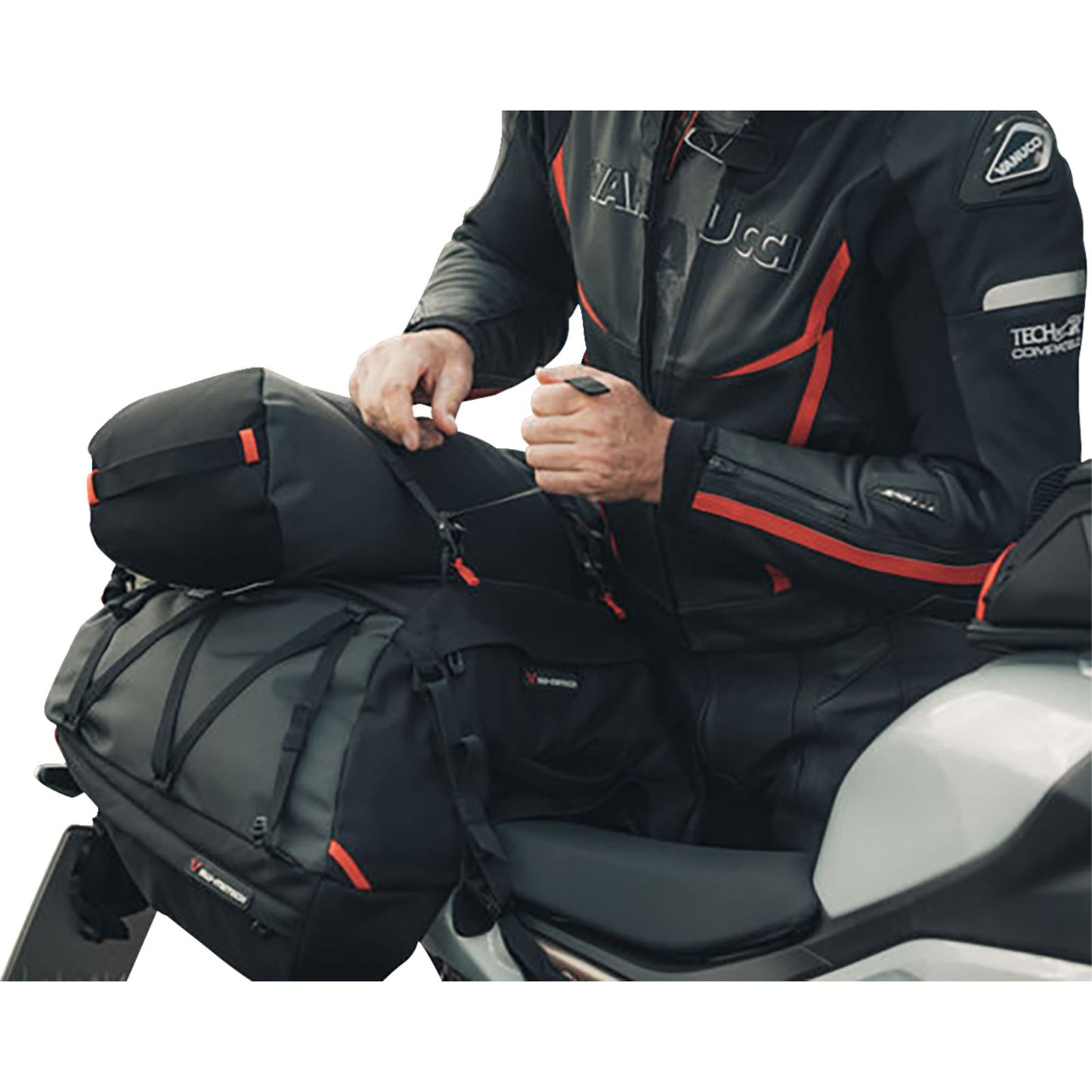 SW-Motech Pro Tentbag Tail Bag - 18 Liter - Black/Anthracite [MPN: BC.HTA.00.350.30000]_1506338
