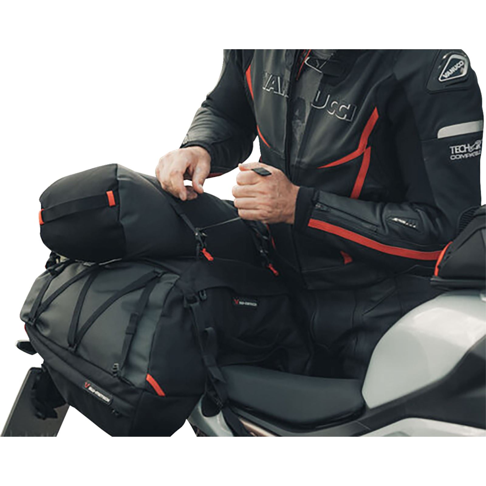 SW-Motech Pro Tentbag Tail Bag - 18 Liter - Black/Anthracite [MPN: BC.HTA.00.350.30000]_1506338