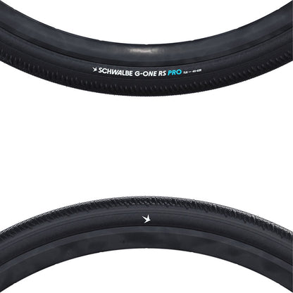 Schwalbe G-One RS Tire - 700 x 40, Tubeless, Folding, Black, Evolution Line [MPN: 11654583]_1872376