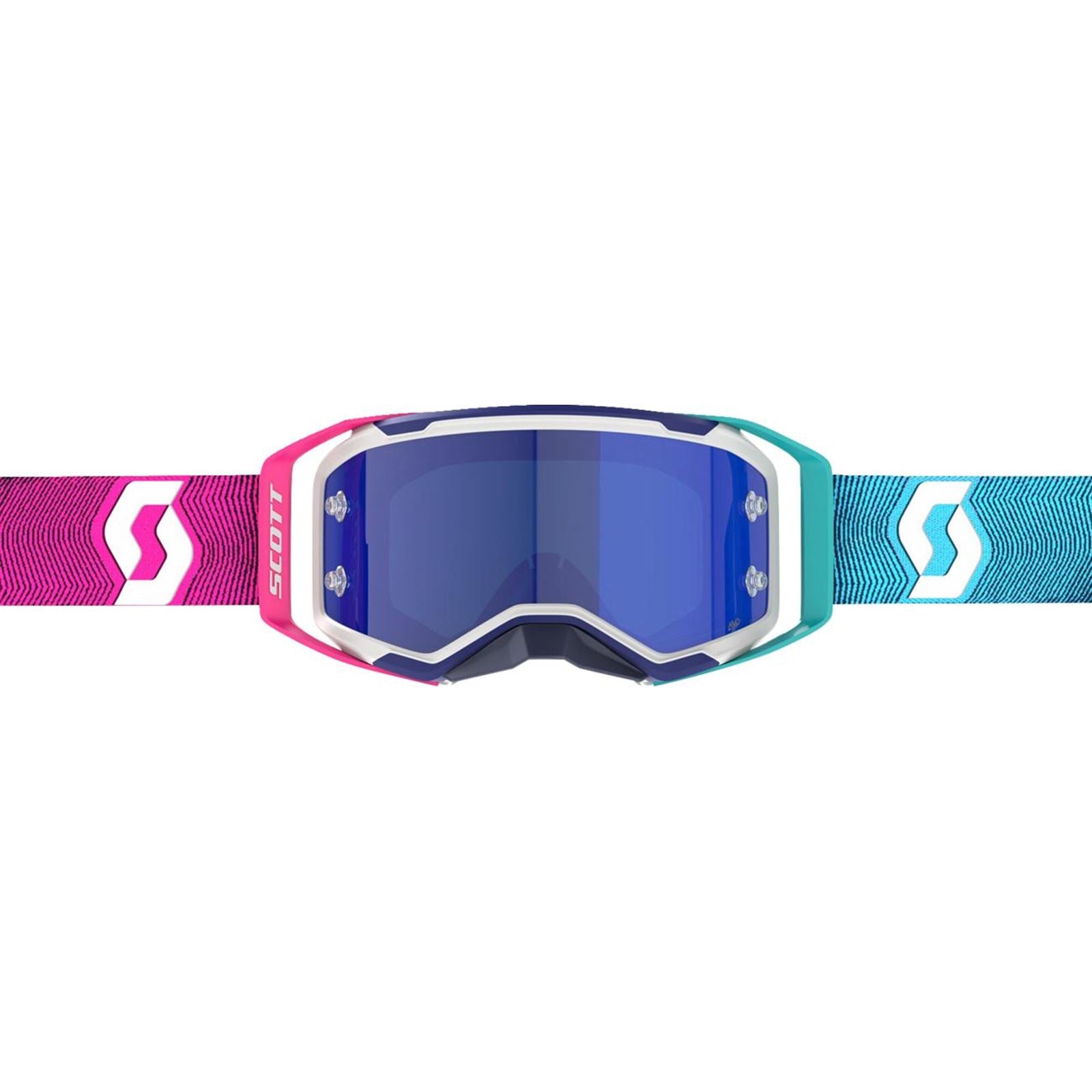 Scott Prospect 2.0 AMP Goggles- Stealth Blue/Radiant Pink - Blue Chrome 421478-7906349_1512913