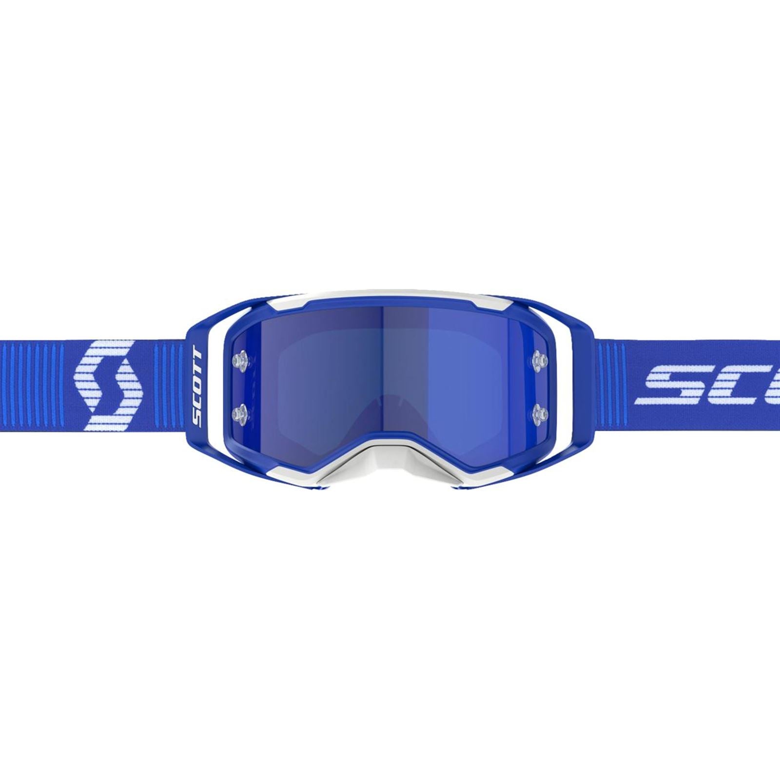 Scott Prospect 2.0 Goggles - Blue/White - Blue Chrome Works 421471-1006349_1512914