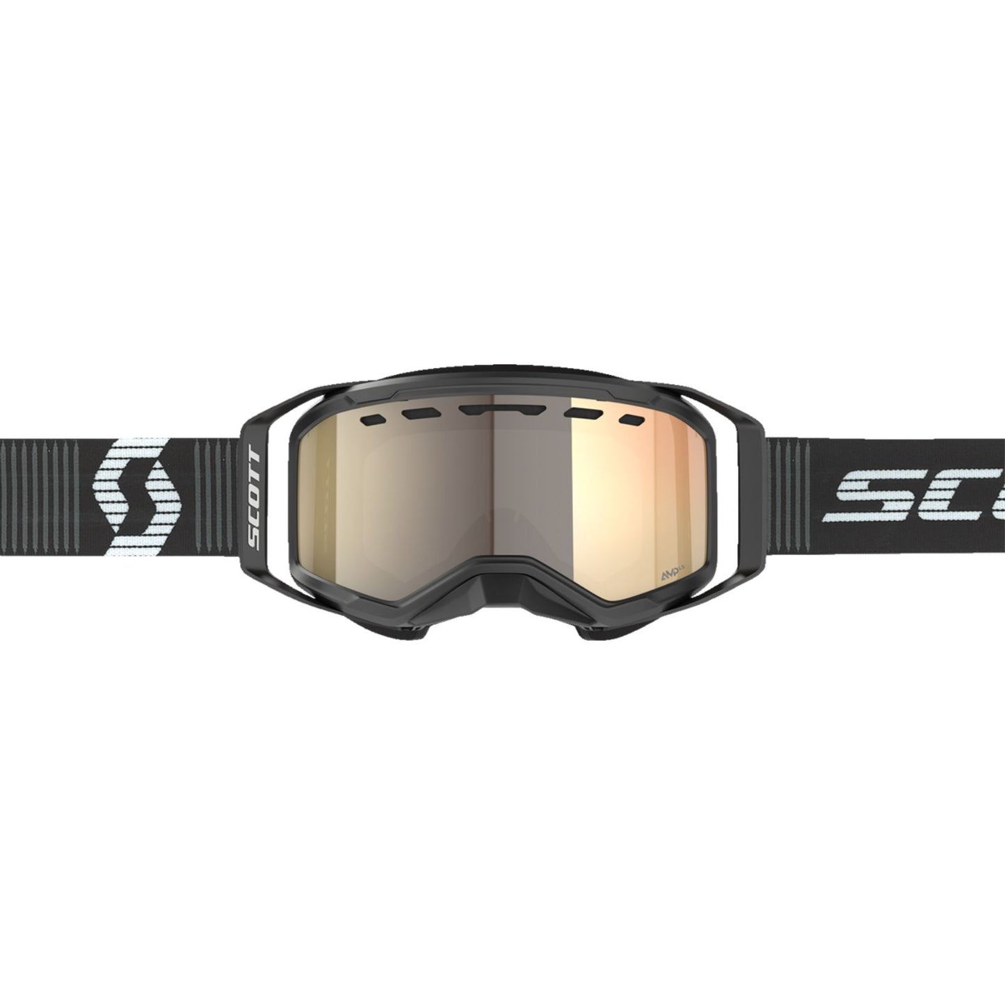 Scott Prospect 2.0 SMB Goggles- Black/White- AMP - Dual - Bronze Chrome 421502-1007245_1509343
