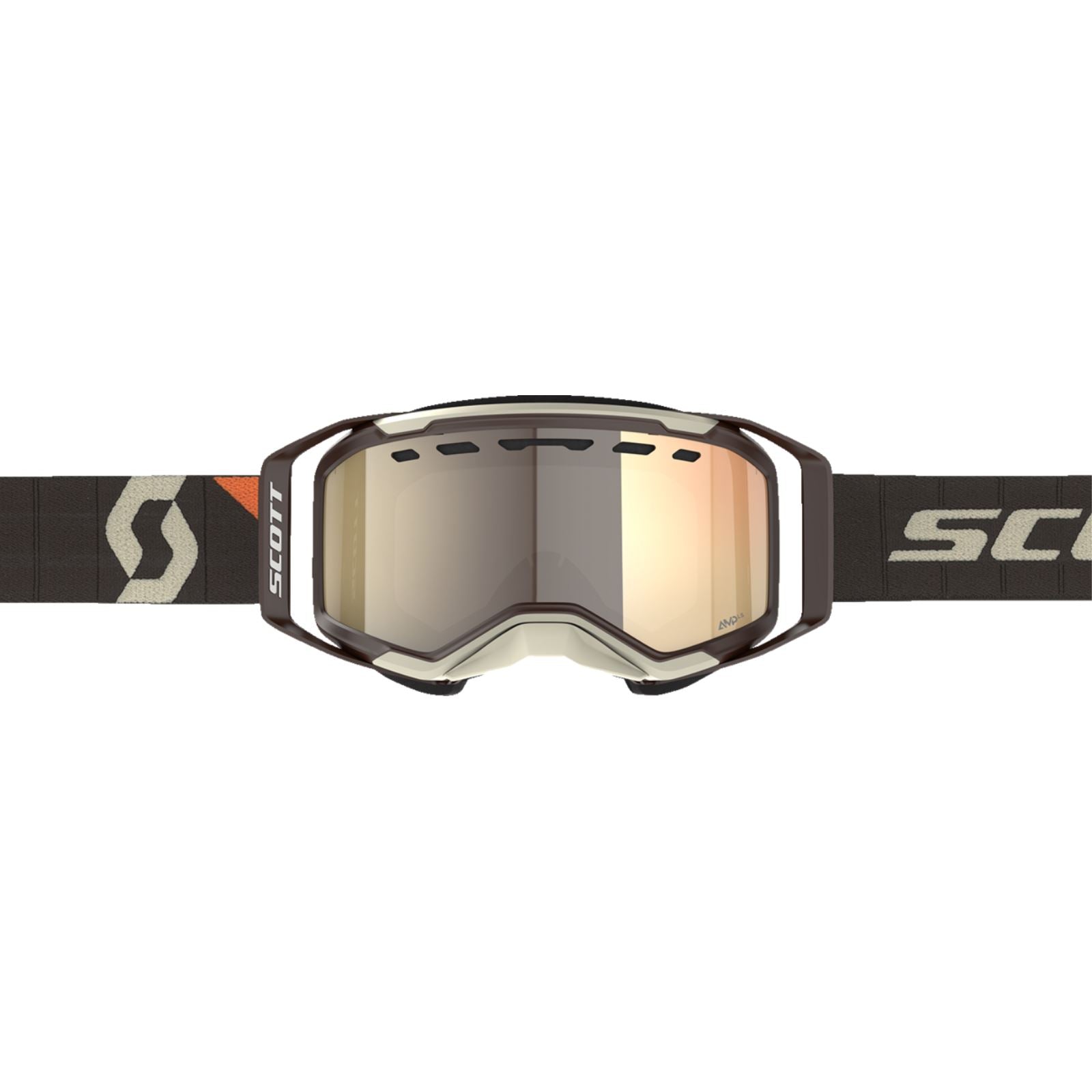 Scott Prospect 2.0 SMB Goggles- Beige/Brown- AMP - Dual - Bronze Chrome 421502-1074245_1509338