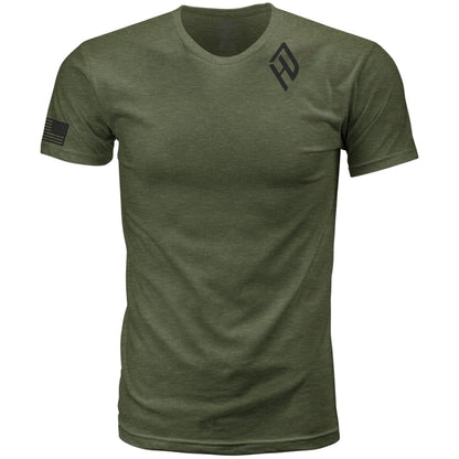 Harddrive Emblem Tee - Olive Green/Black - 2XL 800-02082X_1510926