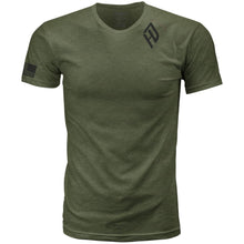 Harddrive Emblem Tee - Olive Green/Black - 3XL 800-02083X_1510913