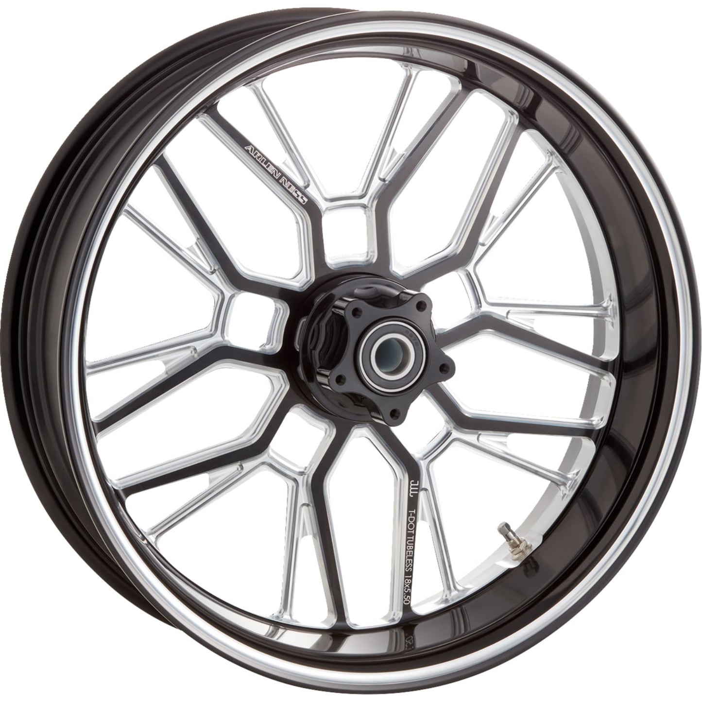 Arlen Ness Rim - Split-Spoke - Black/Contrast Cut - 18x5.5 330-023_1509282