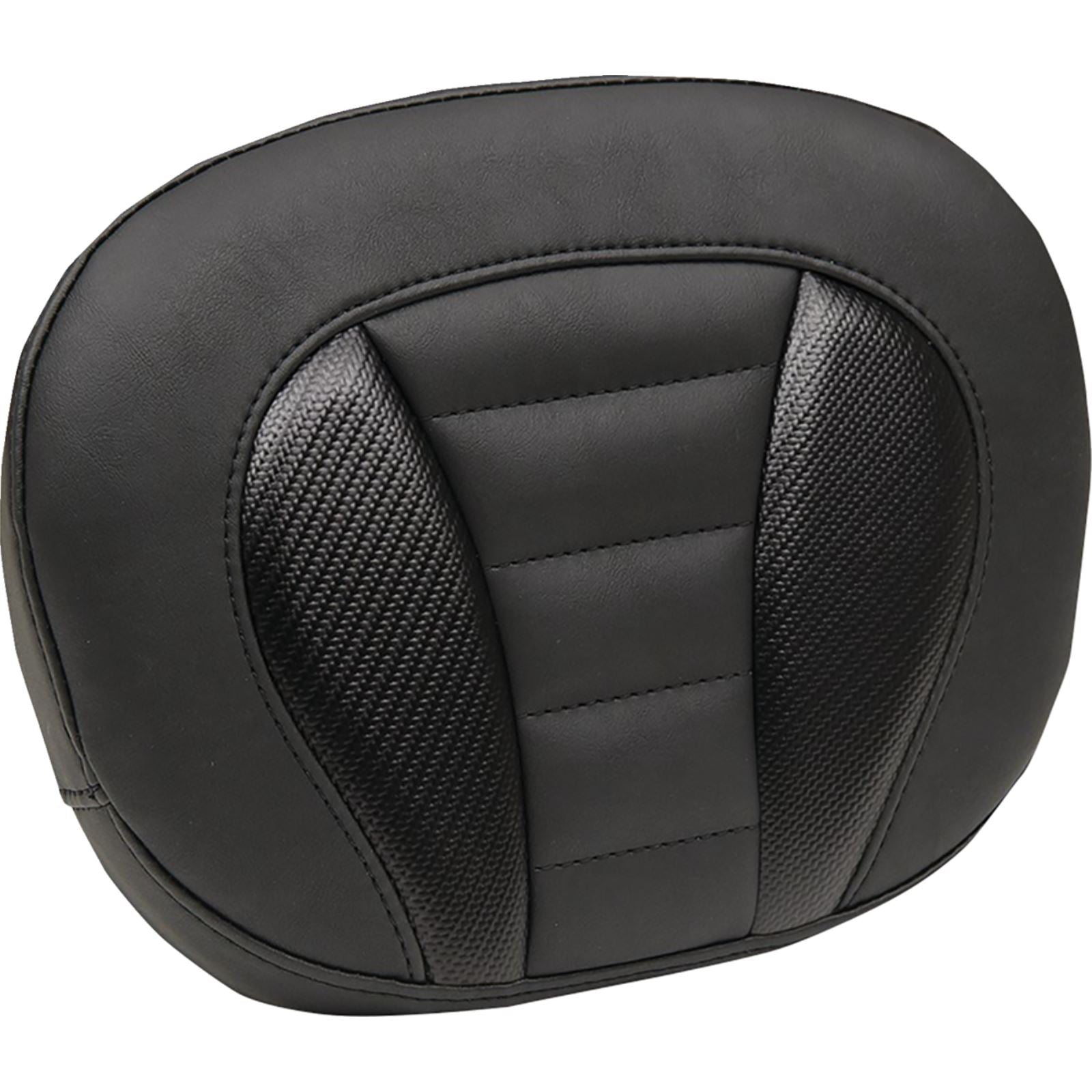 Mustang Motorcycle Products Deluxe Sissy Bar Pad - Black - Touring 89015_1509356