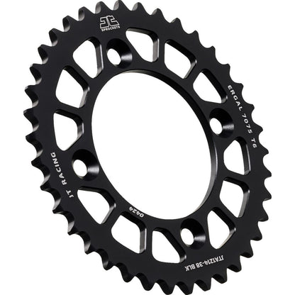 JT Sprockets Rear Sprocket - Aluminum - 56 Tooth - Black - CR85/CRF150 RB JTA215.56BLK_1512928