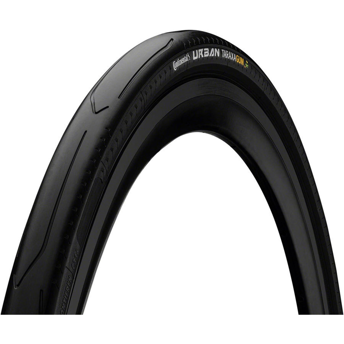 Continental Tire - Bicycle Urban Taraxagum Tire - 700 x 35, Clincher, Folding, Black/Reflex [MPN: 01016750000]_2101895