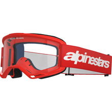Alpinestars Vision 3 Goggles - Wordmark - Red - Clear Lens [MPN: 5103325-3067]_2562427