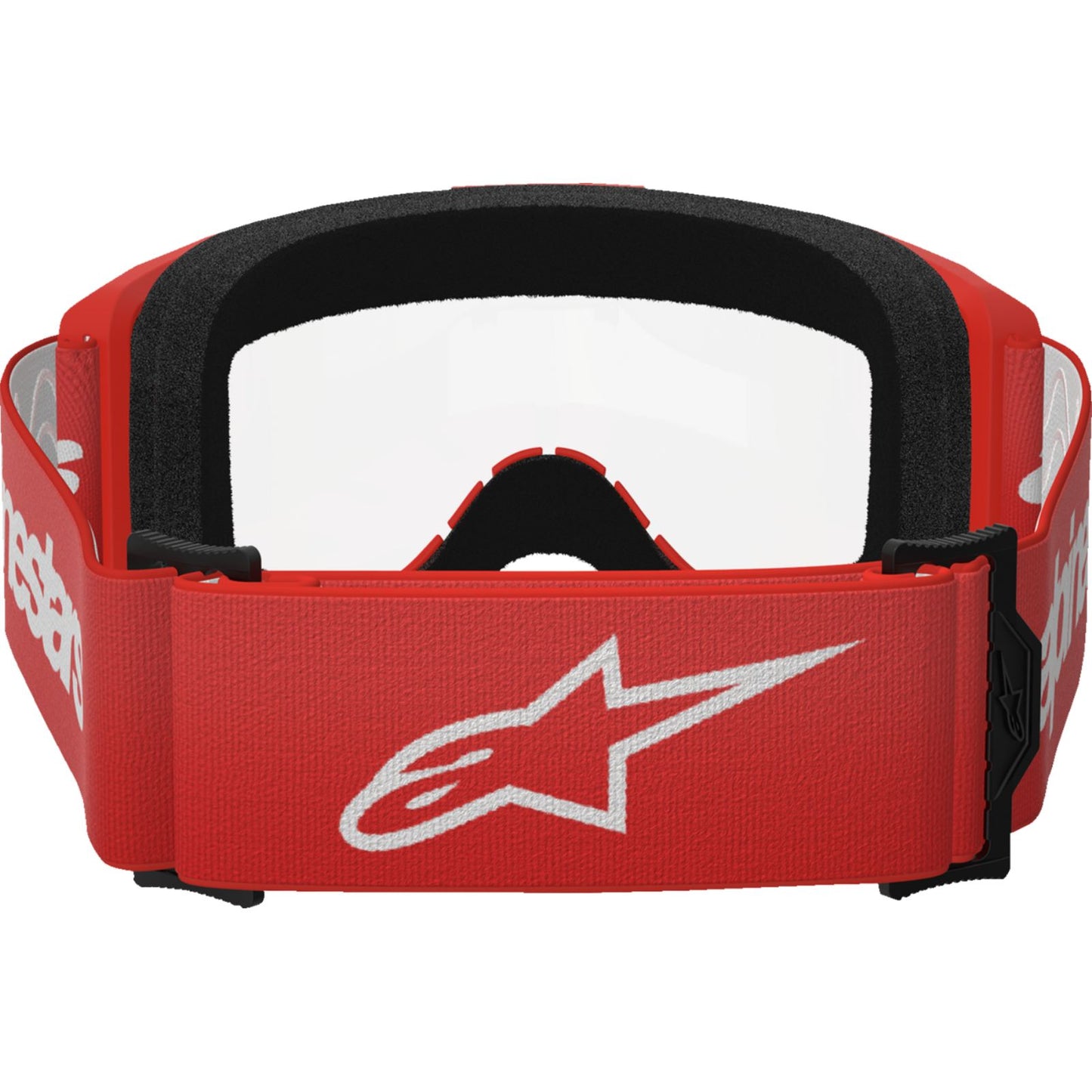 Alpinestars Vision 3 Goggles - Wordmark - Red - Clear Lens [MPN: 5103325-3067]_2563936