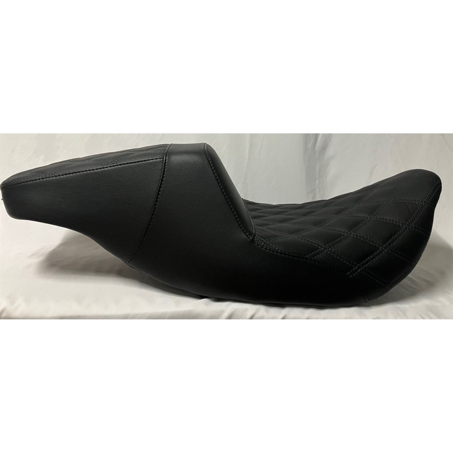 Danny Gray FastIST Pro Series Seat Double Diamond w/ Gray Stitch for FL '08-'24 FA-DGE-0328_1524845