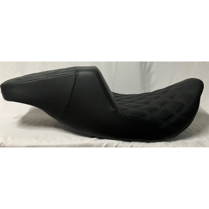 Danny Gray FastIST Pro Series Seat Double Diamond w/ Gray Stitch for FL '08-'24 FA-DGE-0328_1524845