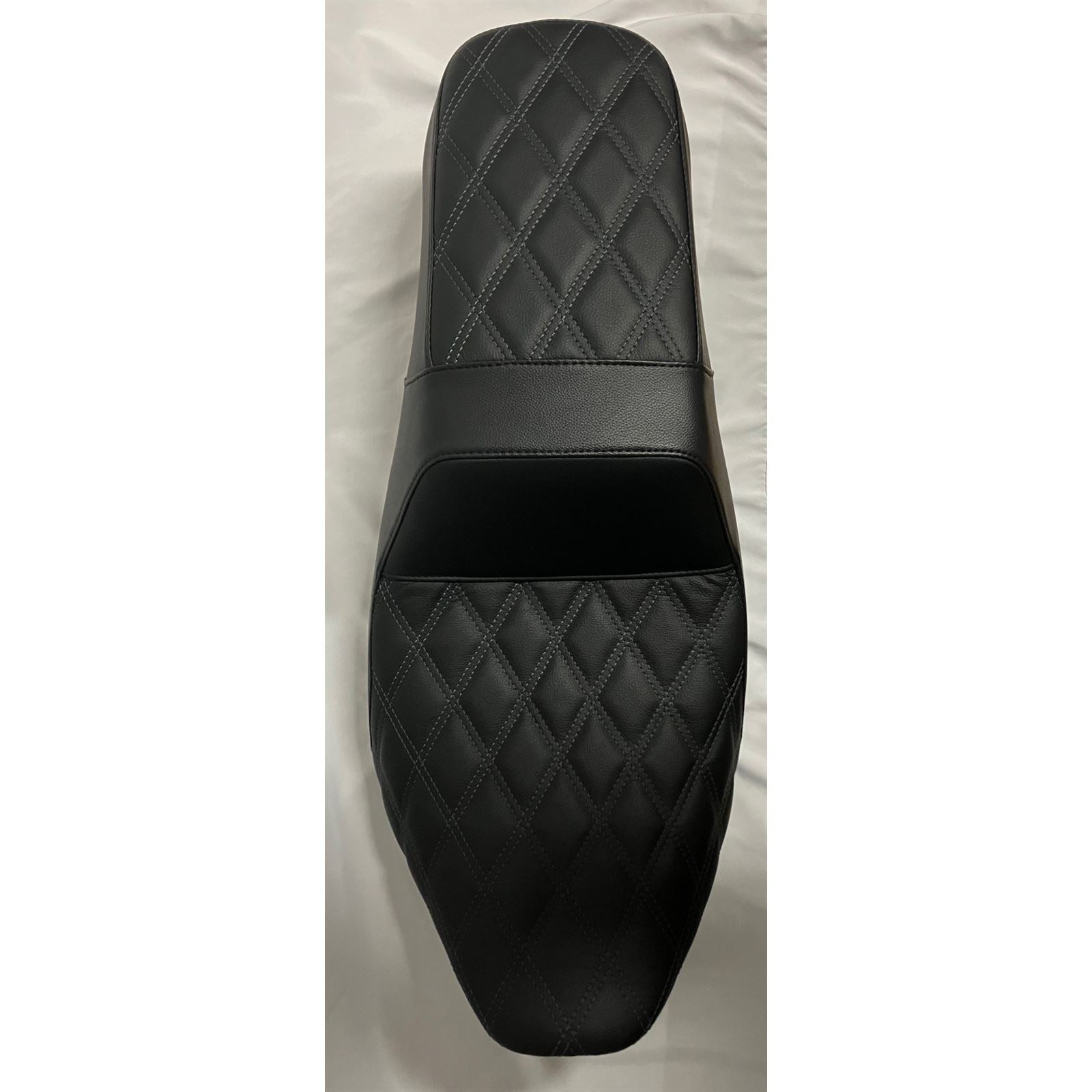 Danny Gray FastIST Pro Series Seat Double Diamond w/ Gray Stitch for FL '08-'24 FA-DGE-0328_1524849