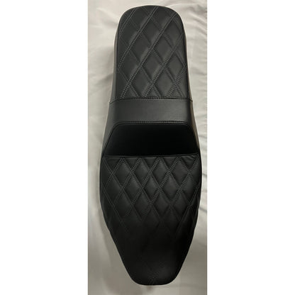 Danny Gray FastIST Pro Series Seat Double Diamond w/ Gray Stitch for FL '08-'24 FA-DGE-0328_1524849