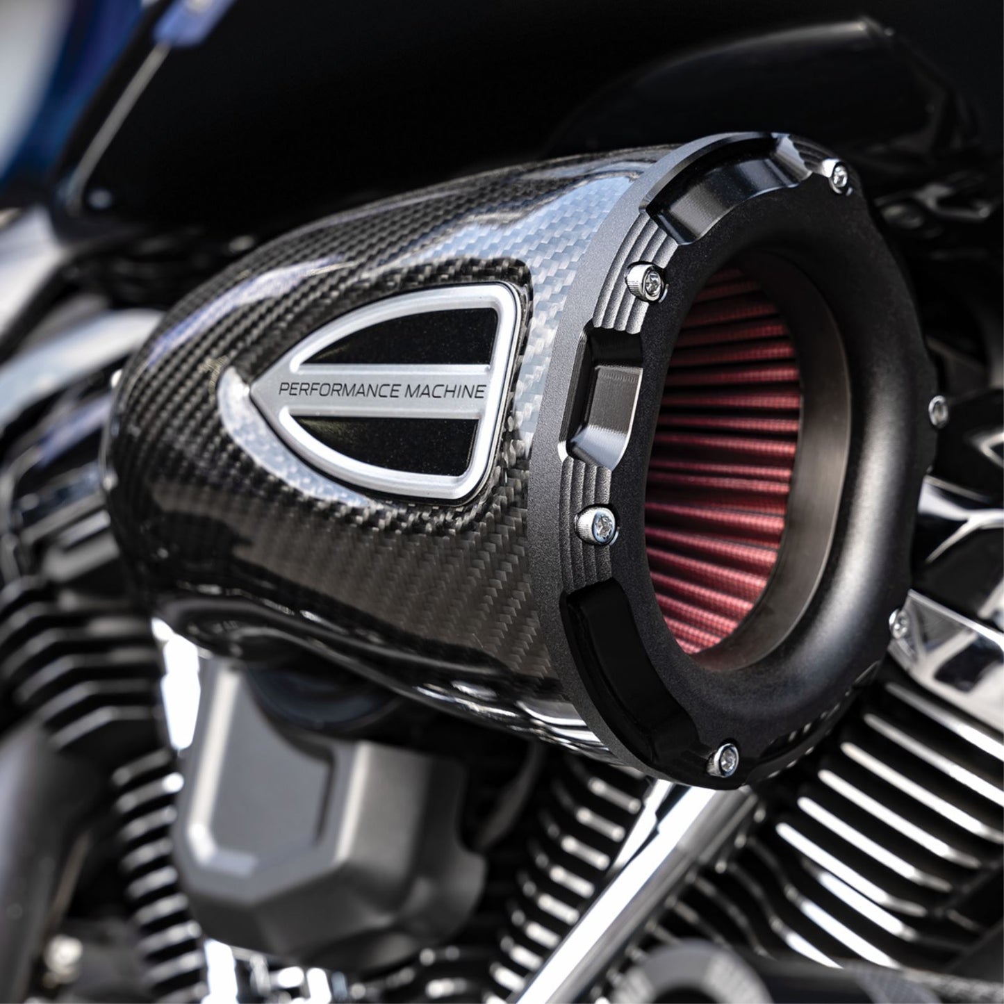 Performance Machine C4 Series Air Cleaner Kit - Black Ops™ for M8 [MPN: 0206-2160-SMB]_1512151