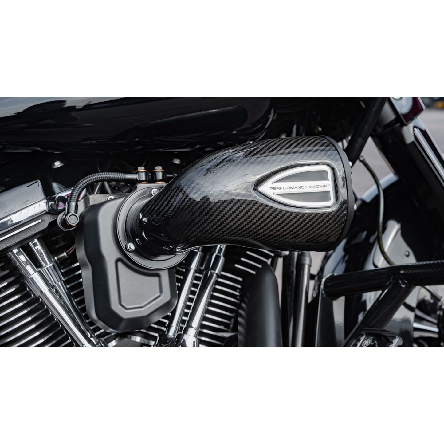 Performance Machine C4 Series Air Cleaner Kit - Black Ops™ - Twin Cam Throttle by Wire 0206-2161-SMB_1512146