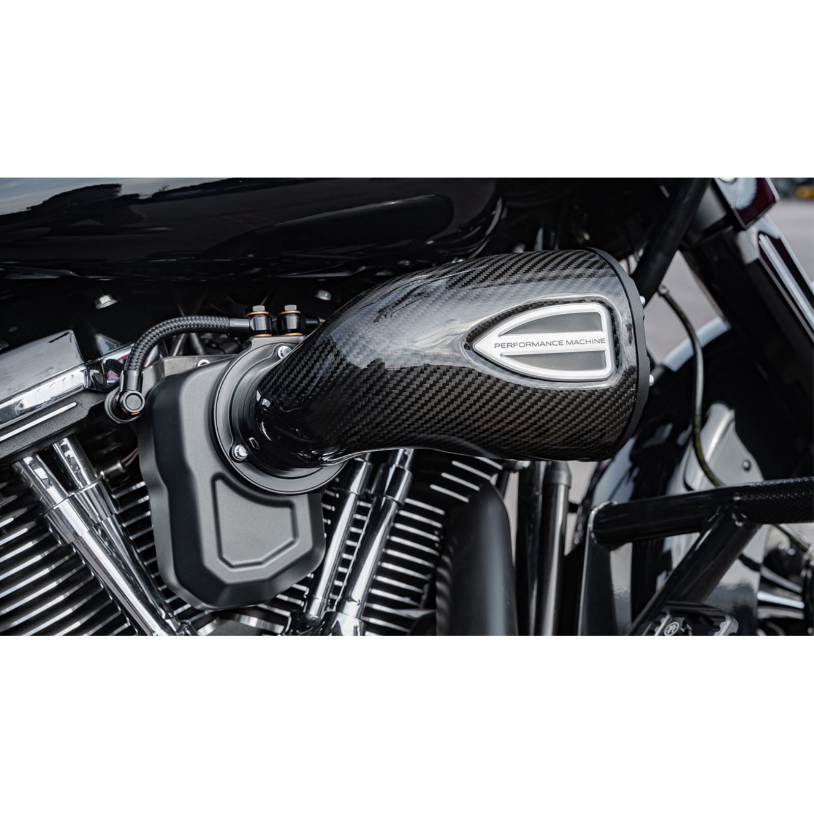 Performance Machine C4 Series Air Cleaner Kit - Black Ops™ - Twin Cam Throttle by Wire 0206-2161-SMB_1512146