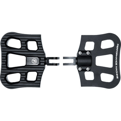 Performance Machine Drifter Floorboards - Passenger - Black Ops - FL 0036-1027-SMB_1512174