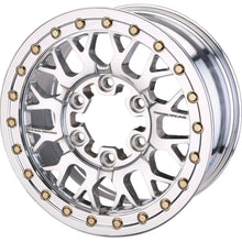 Moose Offroad Wheel - 346X - Beadlock/6 Lug - Front/Rear - Silver - 15x7 346BLMO 157655P54_1556121