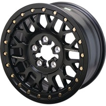 Moose Offroad Wheel - 346X - Beadlock/6 Lug - Front/Rear - Black - 15x7 346BLMO 157655MB54_1556115