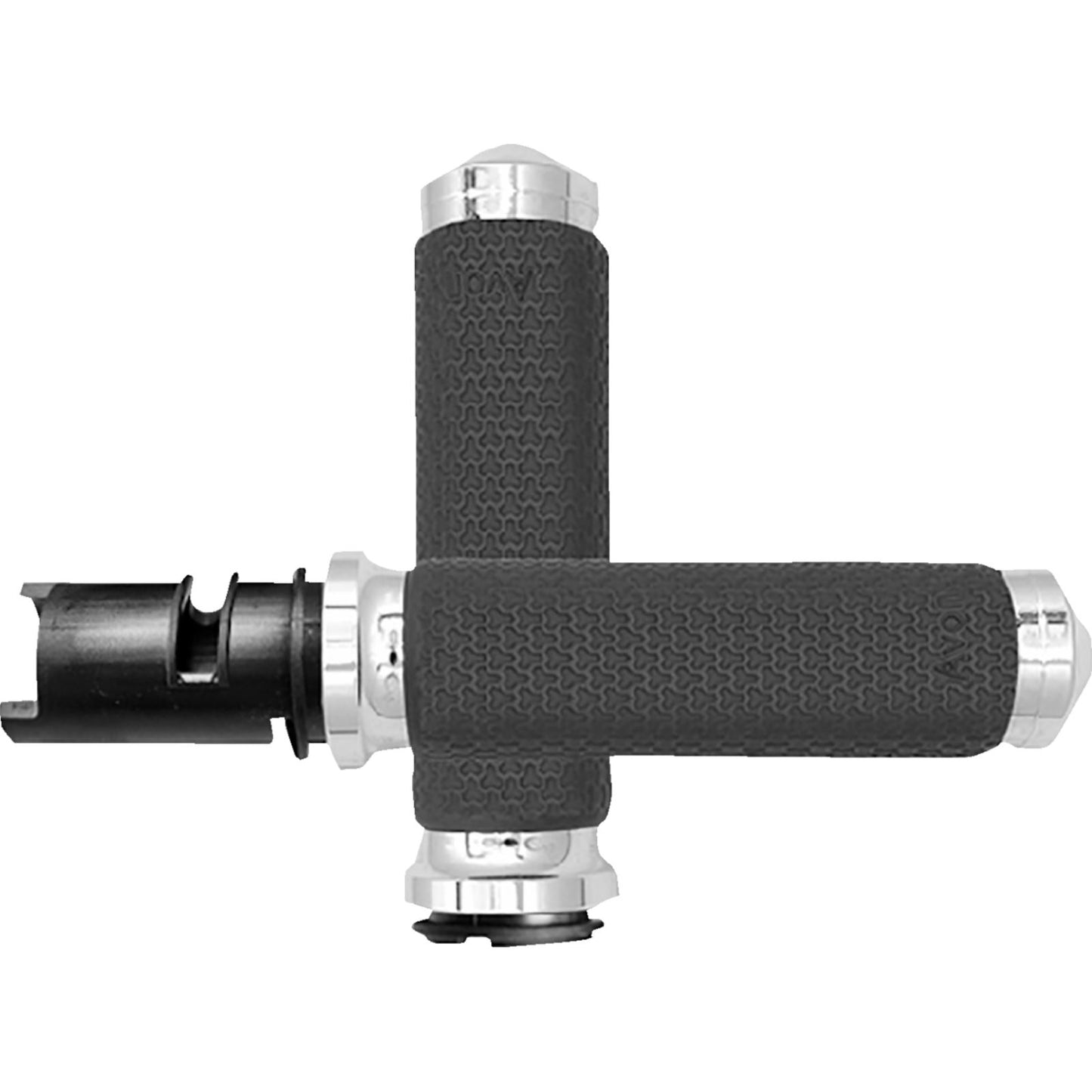 Avon Grips Grips - Memory Foam - Small - TBW - Chrome MF-63-CH-F24_1520221