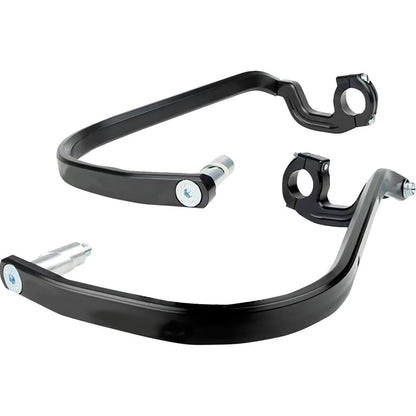 Moose Offroad Evo 2 Black Debris Deflectors with Tapered Clamp Set 50-5218B_1534405