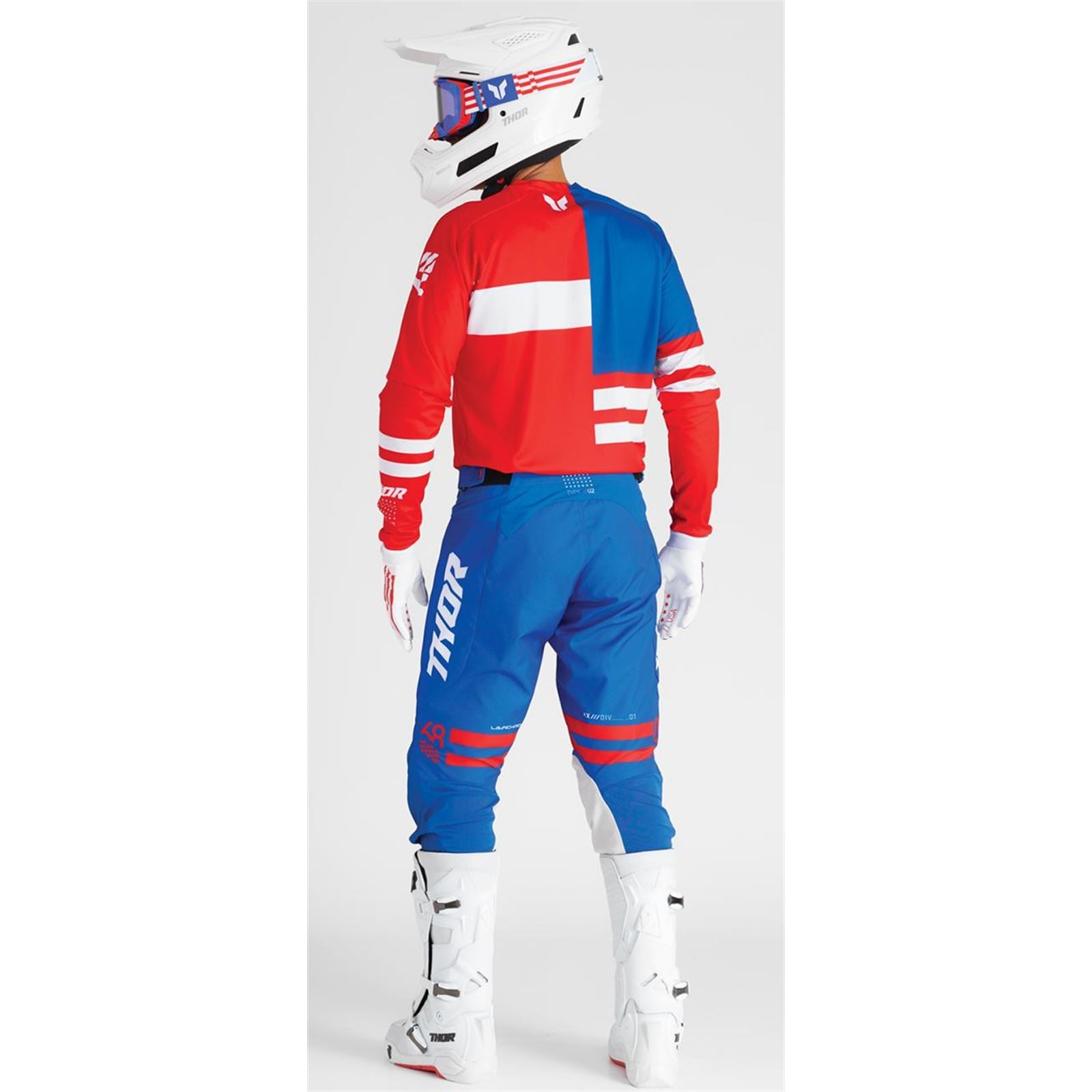Thor LAUNCHMODE Patriot Jersey - Red/White/Blue_1708205