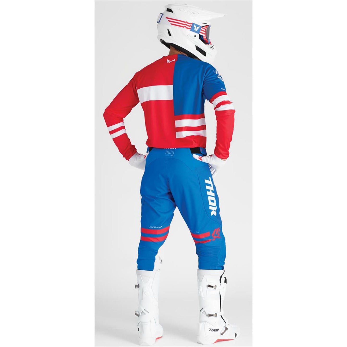 Thor LAUNCHMODE Patriot Jersey - Red/White/Blue_1709787