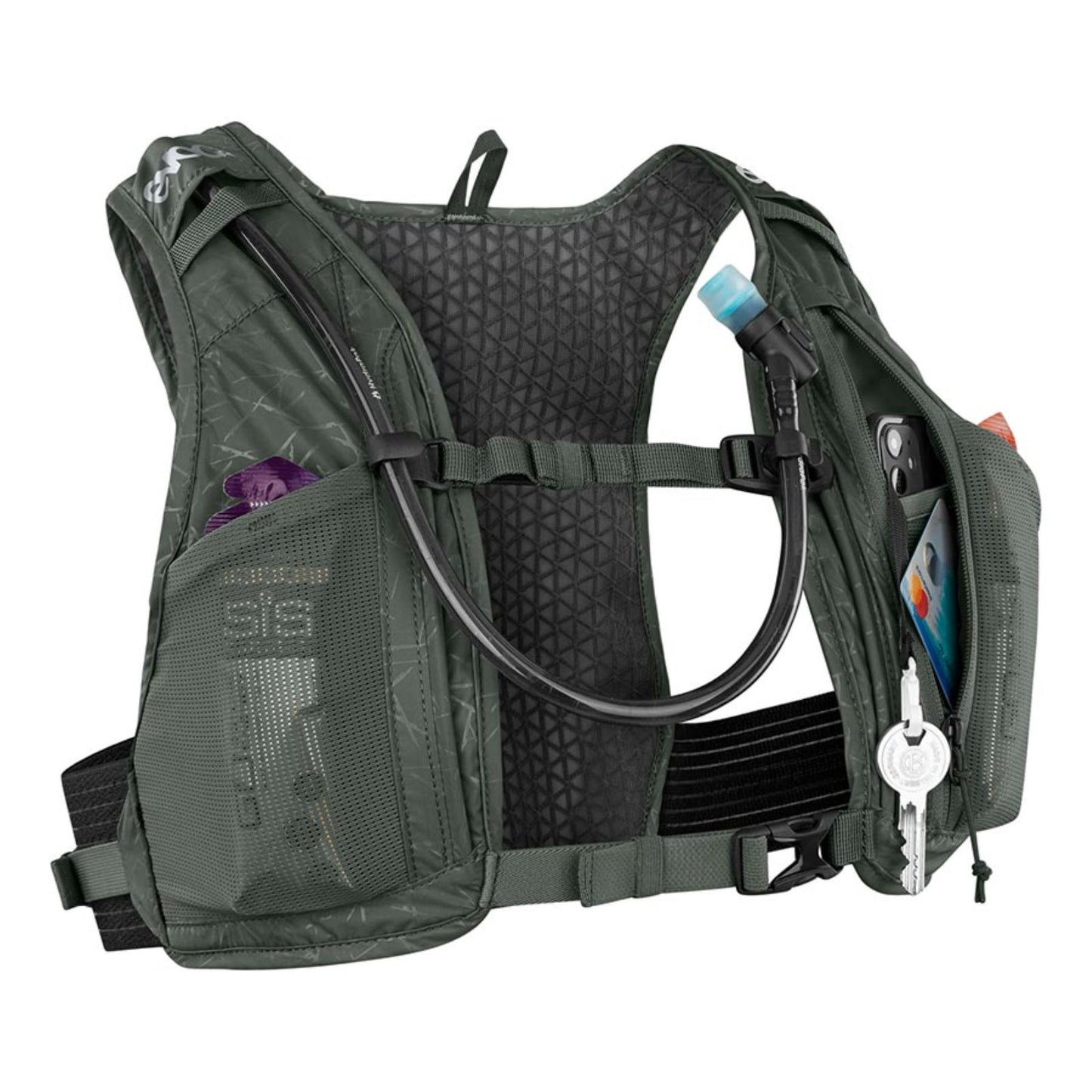 EVOC Hydro Pro 1.5 + 1.5L Bladder  Hydration Bag  Volume: 1.5L - Dark Olive [MPN: 100327332]_1521545