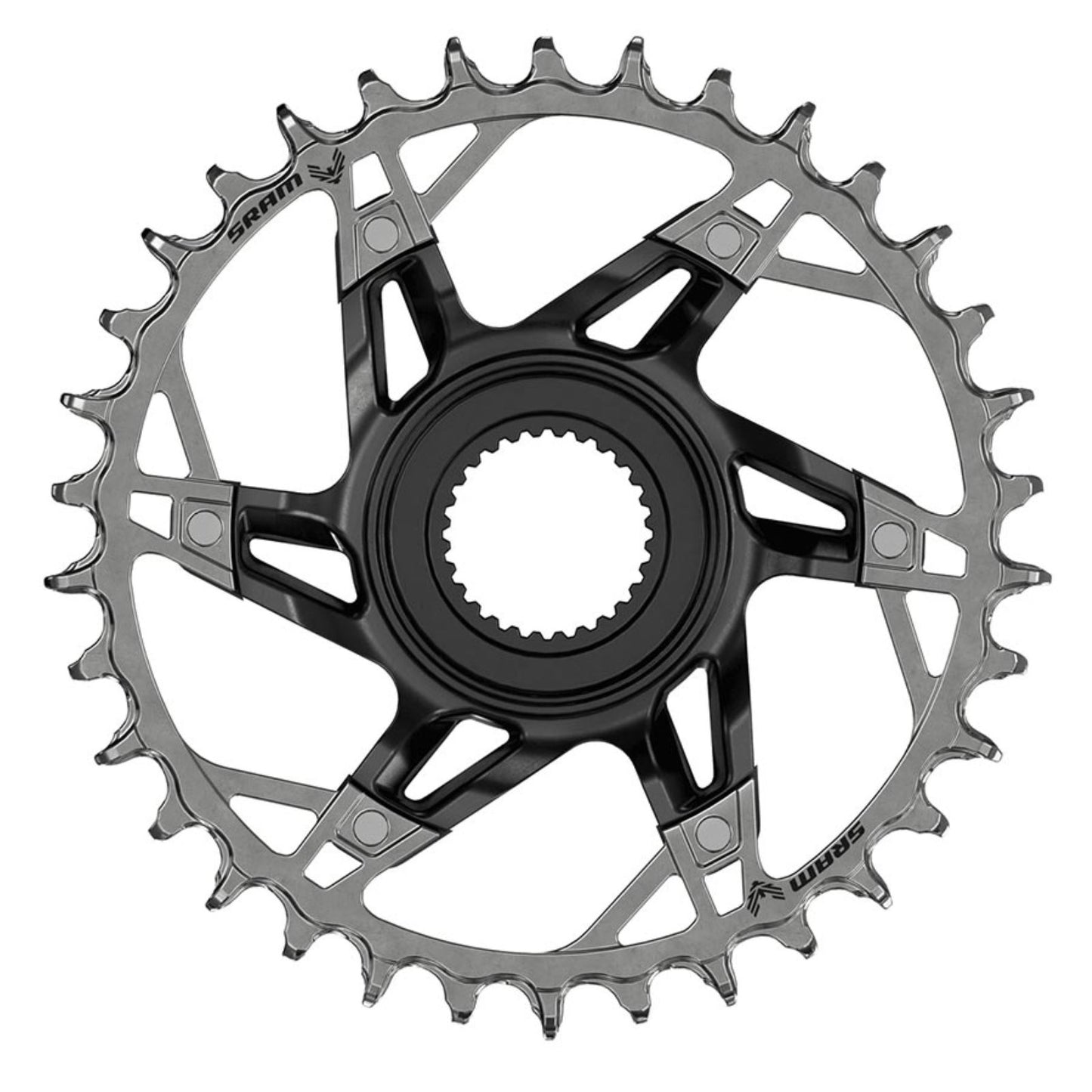 SRAM Bosch DU38 XX T-Type  Chainring  Teeth: 36  Speed: 12  BCD: Direct Mount Bosch DU38  Steel  Black [MPN: 11.6218.059.004]_1521674