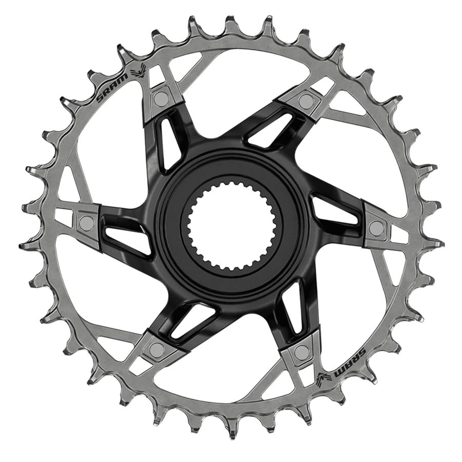 SRAM Bosch DU38 XX T-Type  Chainring  Teeth: 36  Speed: 12  BCD: Direct Mount Bosch DU38  Steel  Black [MPN: 11.6218.059.004]_1521674