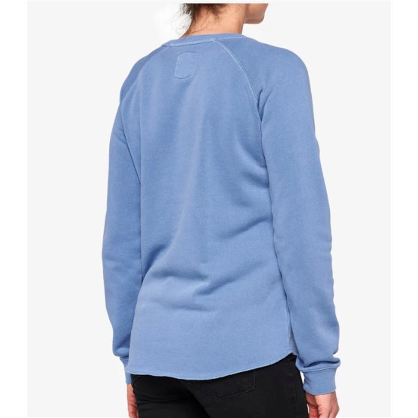 100% Thorunn Pullover Crewneck Fleece - Blue_1528619
