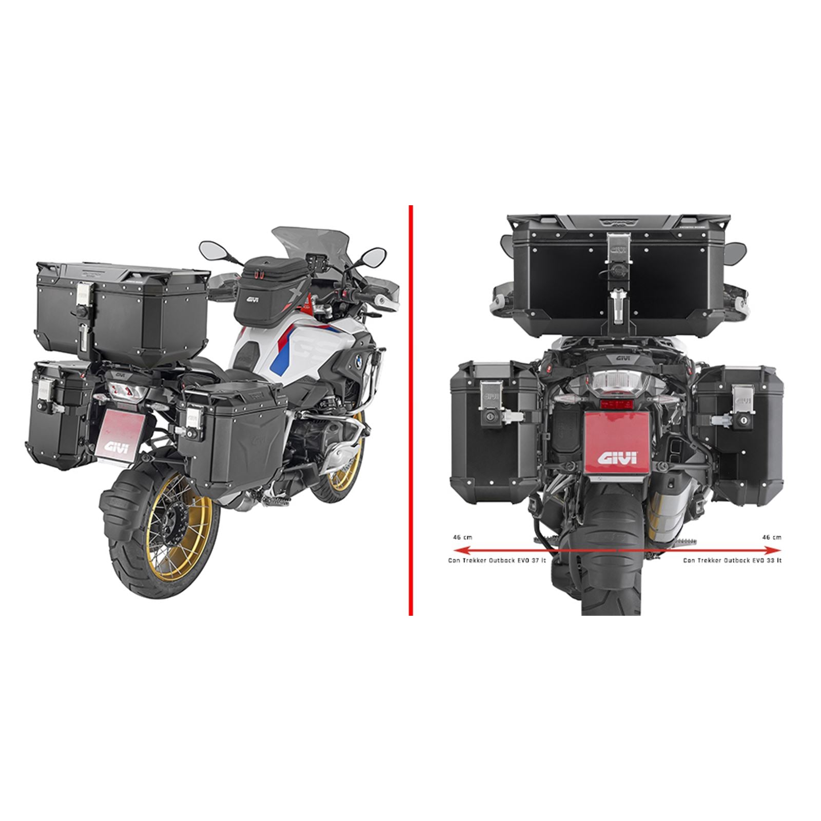 Givi Side Case Hardware Pl One-Fit Cam for BMW PLOS5108CAM_1524303