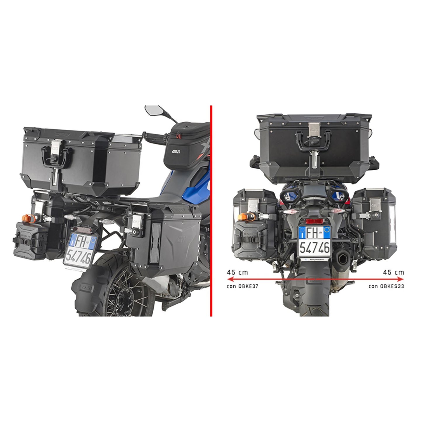 Givi Side Case Hardware Pl One-Fit Cam for BMW PLOS5143CAM_1524304