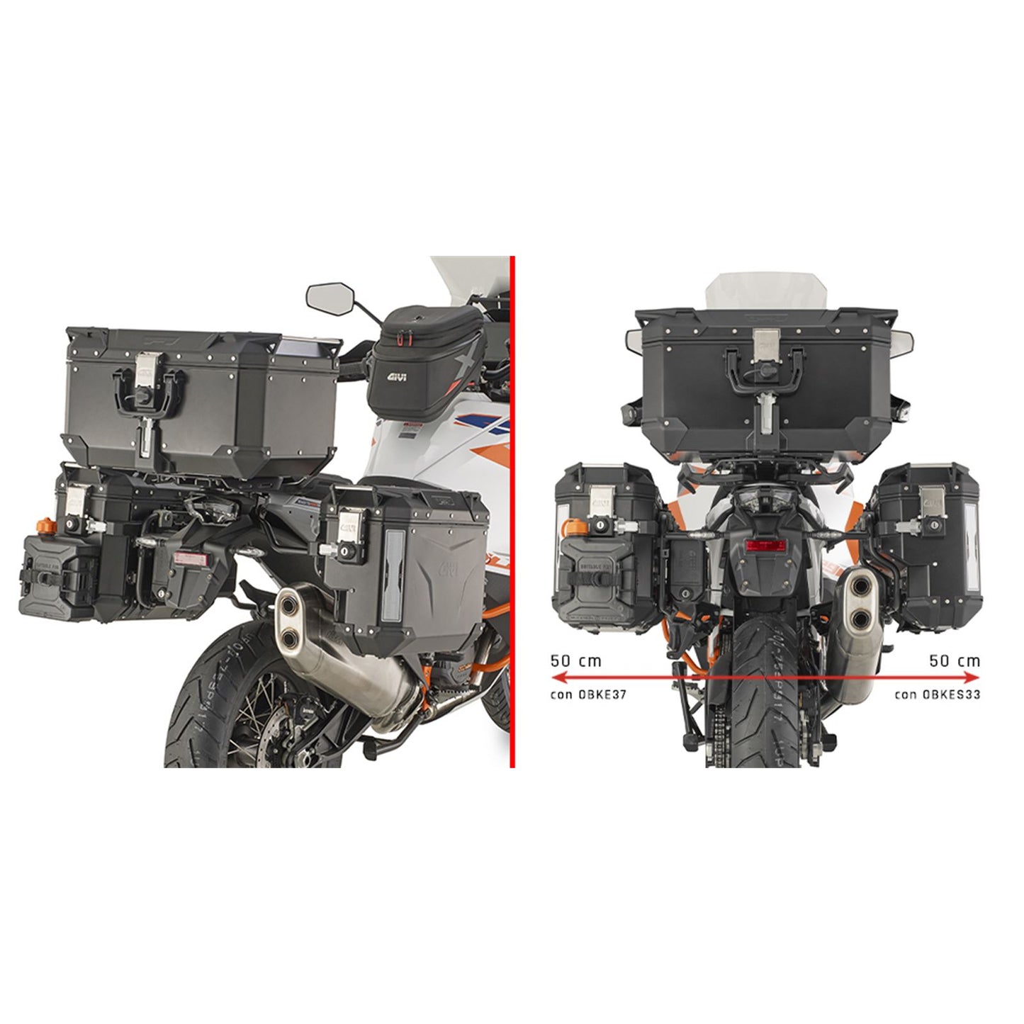 Givi Side Case Hardware Pl One-Fit Cam for KTM PLOS7713CAM_1524306