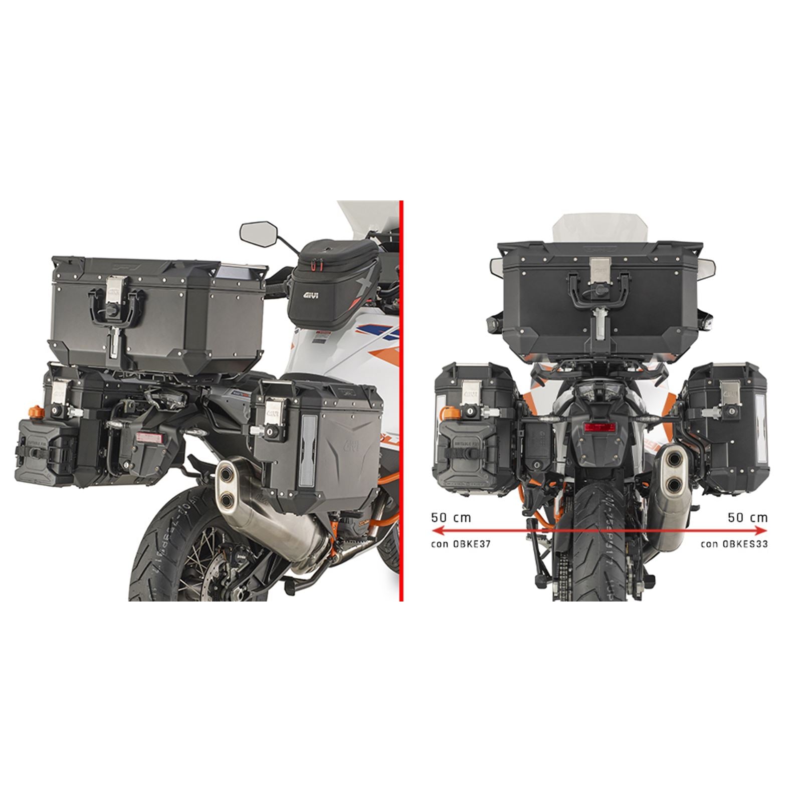 Givi Side Case Hardware Pl One-Fit Cam for KTM PLOS7713CAM_1524306