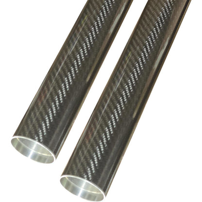 Custom Cycle Fork Tube 49mm - 23-3/4" - Black - Carbon Fiber [MPN: 716000]_1708464