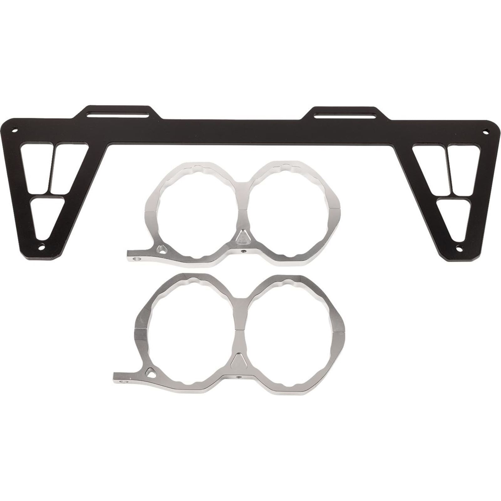 Trinity Racing Full Dual Exhaust System - Brushed - RZR XP 1000 [MPN: TR-4190D]_1736367