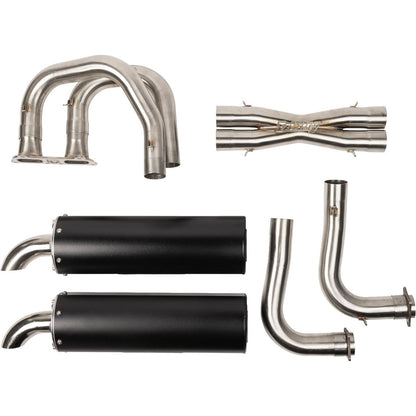 Trinity Racing Full Dual Exhaust System - Black - RZR XP 1000 [MPN: TR-4190D-BK]_1708446