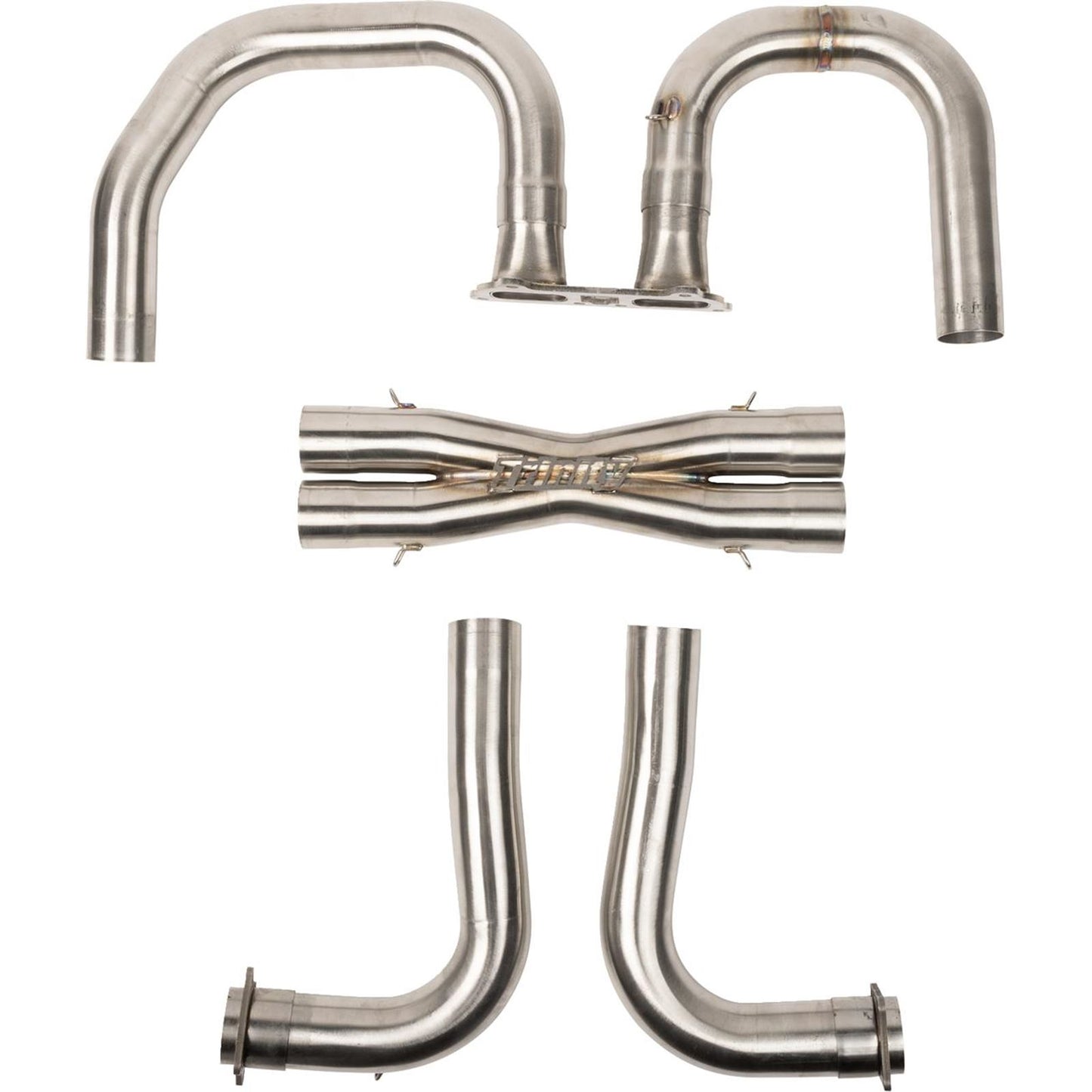 Trinity Racing Full Dual Exhaust System - Black - RZR XP 1000 [MPN: TR-4190D-BK]_1708447