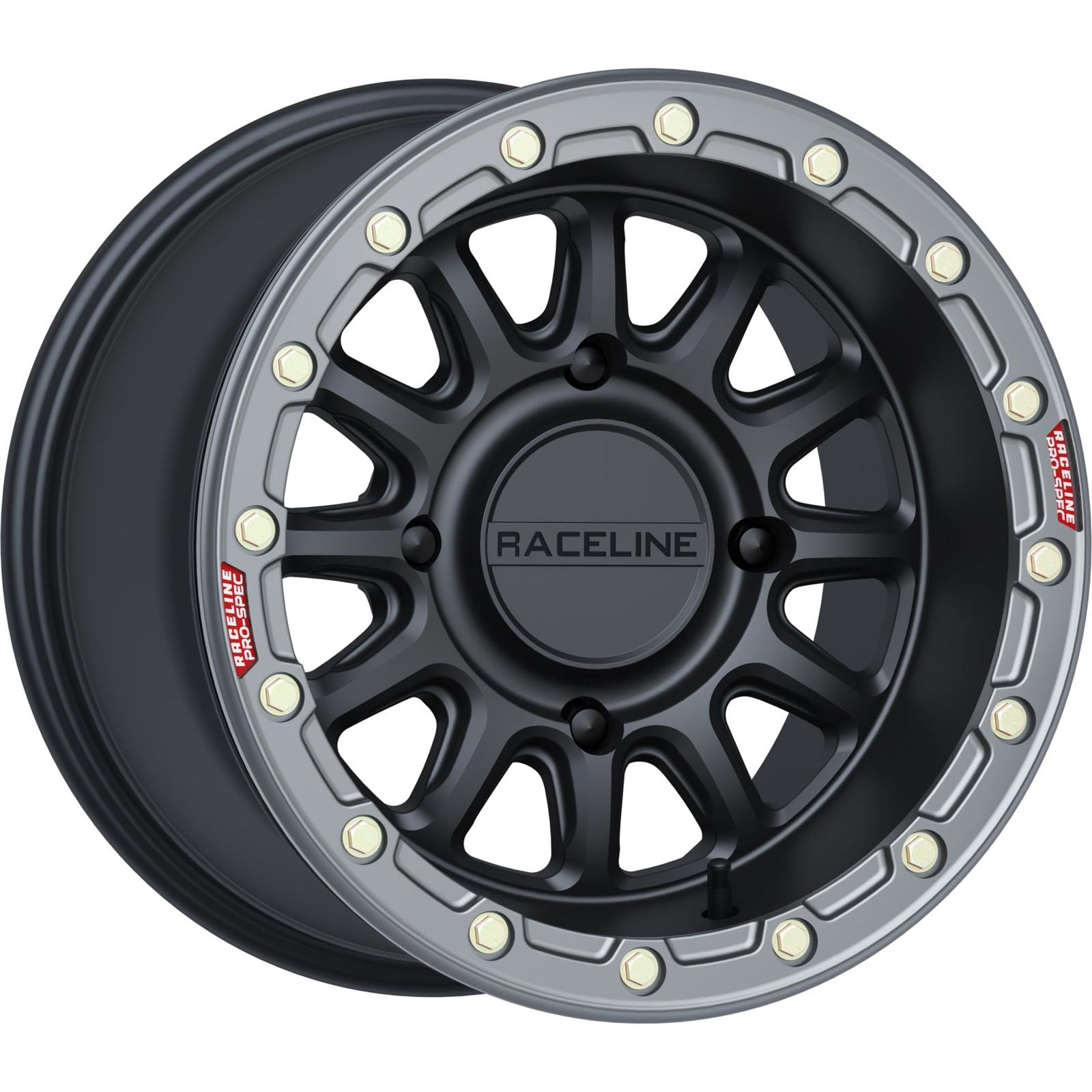 Raceline Wheel - Alpha - Front/Rear - Black - 15x10 - 4/137 - +10 mm [MPN: A14BG-51037+10]_1525034