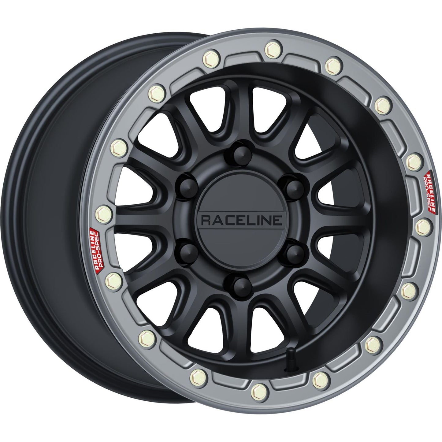 Raceline Wheel - Alpha - Front/Rear - Black - 15x10 - 6/139.7 - +25 mm [MPN: A14BG-51060+25]_1525038
