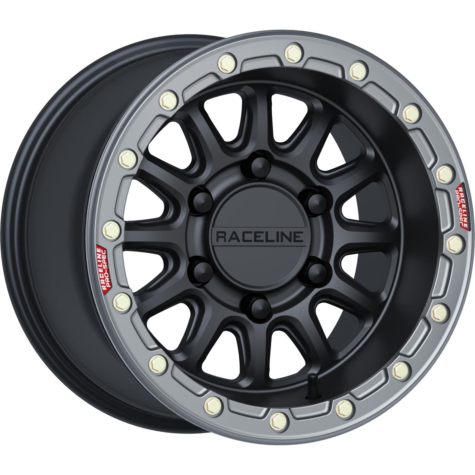 Raceline Wheel - Alpha - Front/Rear - Black - 15x10 - 6/139.7 - +25 mm [MPN: A14BG-51060+25]_1525038