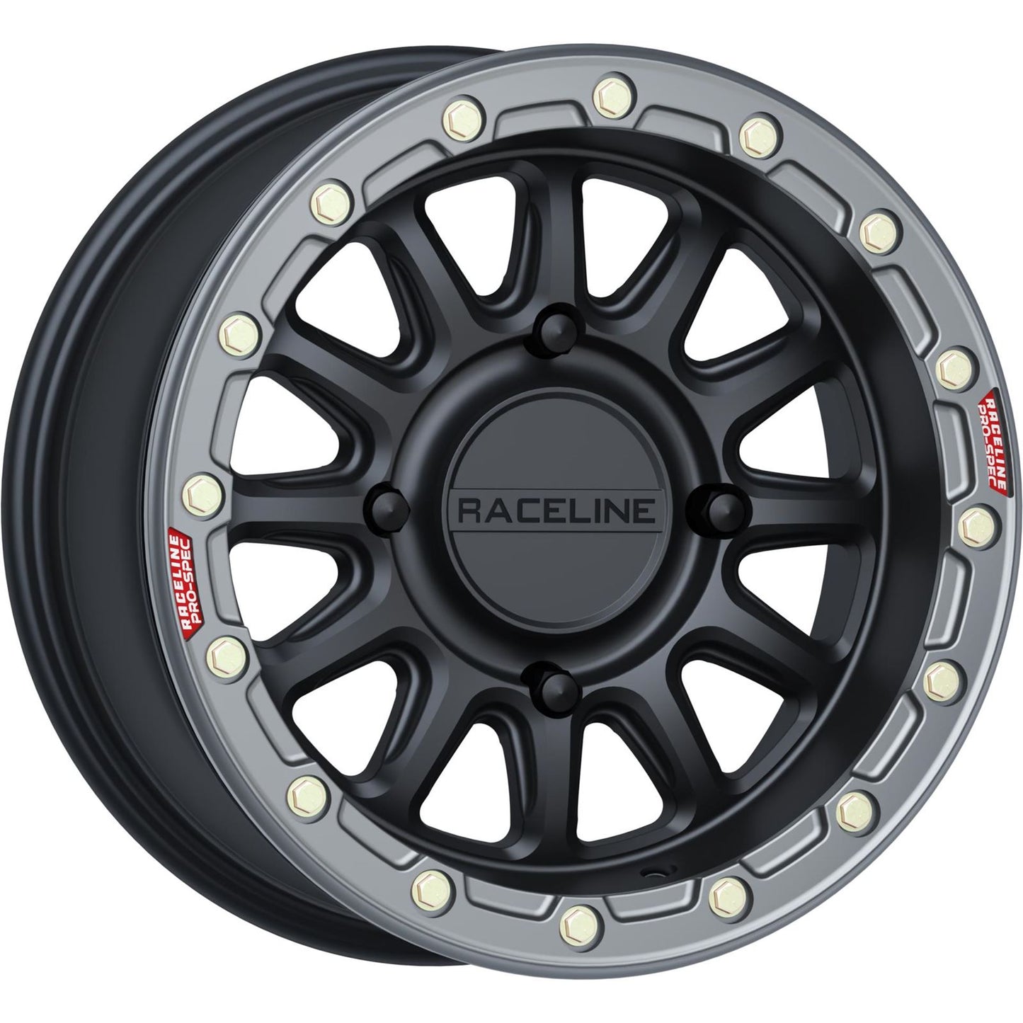 Raceline Wheel - Alpha - Front/Rear - Black - 15x7 - 4/137 - +10 mm [MPN: A14BG-57037+10]_1525040