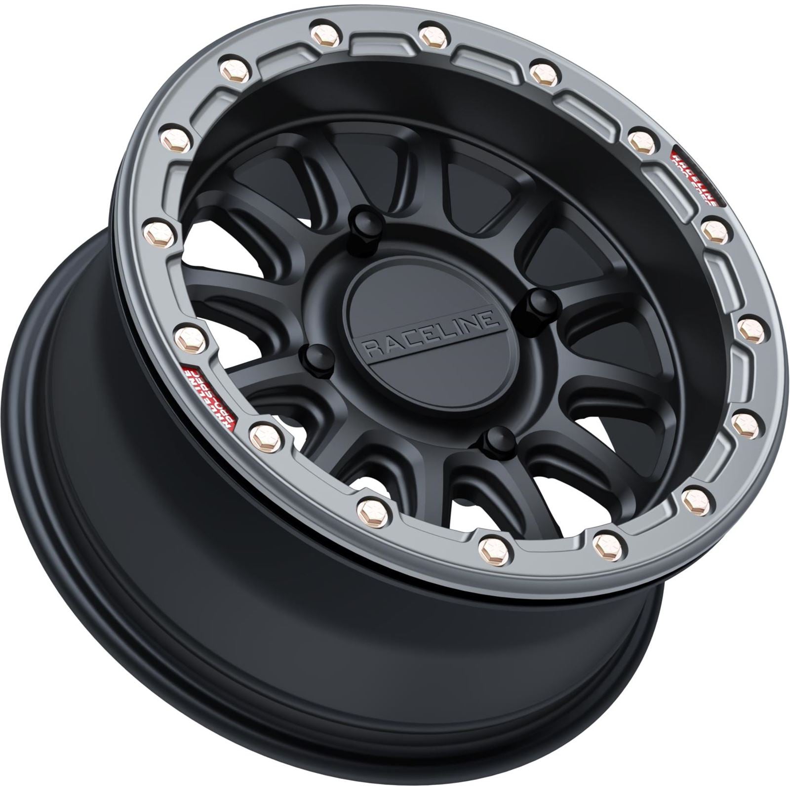 Raceline Wheel - Alpha - Front/Rear - Black - 15x7 - 4/137 - +10 mm [MPN: A14BG-57037+10]_1525041