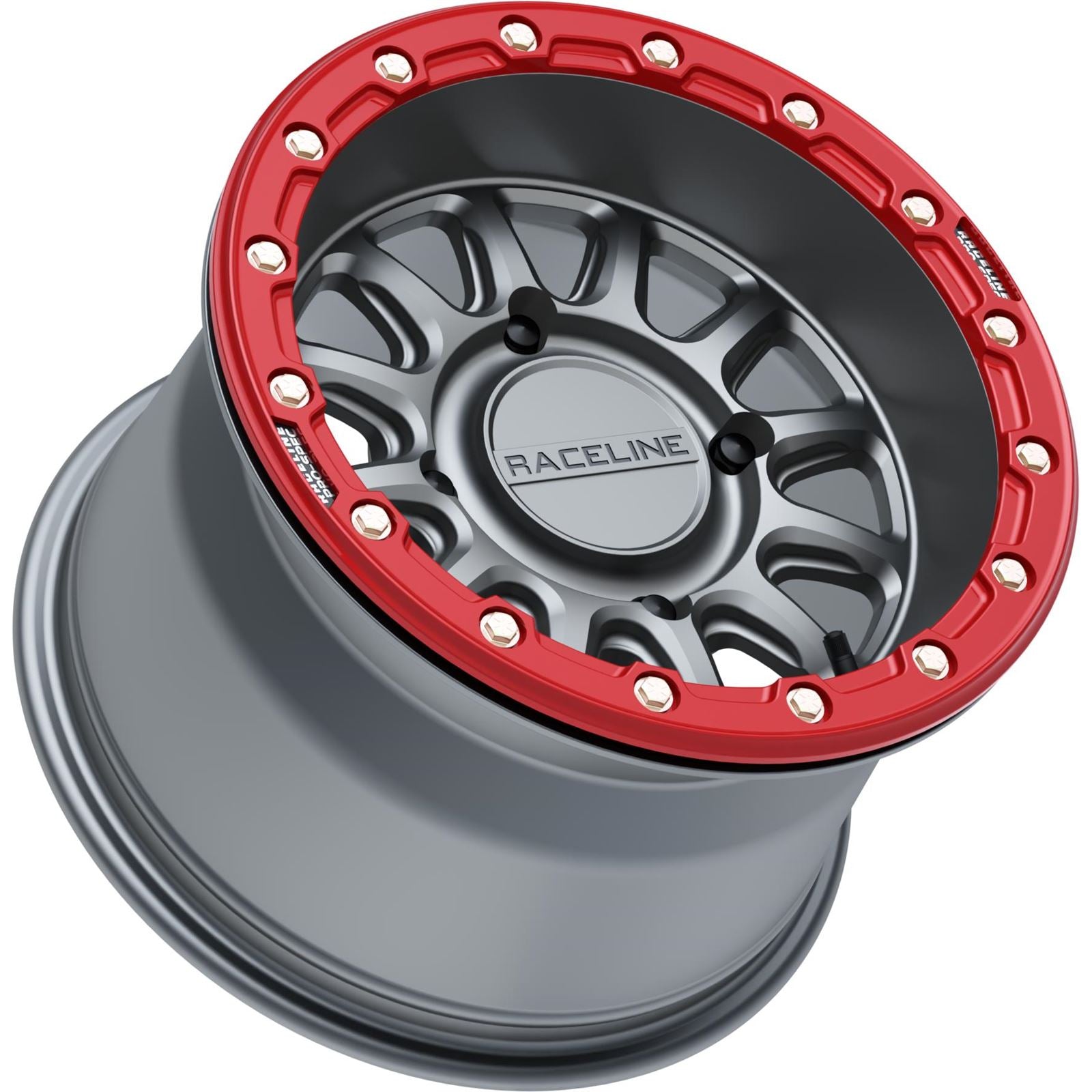 Raceline Wheel - Alpha - Front/Rear - Gun Metal - 15x7 - 4/156 - +10 mm [MPN: A14GR-57056+10]_1525054