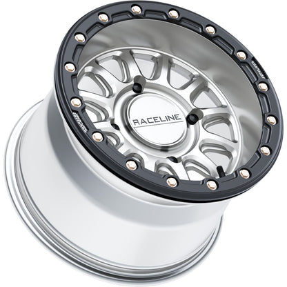 Raceline Wheel - Alpha - Front/Rear - Hyper Silver/With Black Ring [MPN: A14SB-51037+10]_1525052