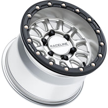 Raceline Wheel - Alpha - Front/Rear - Hyper Silver/With Black Ring [MPN: A14SB-51060+25]_1525048